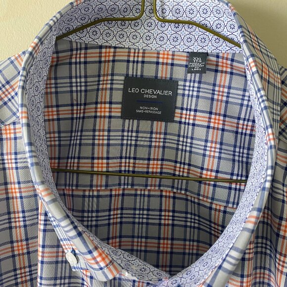 Leo Chevalier Classic FIT XXL, Bright Multi Colors Elegant NON IRON, Cotton 100% - Picture 6 of 6